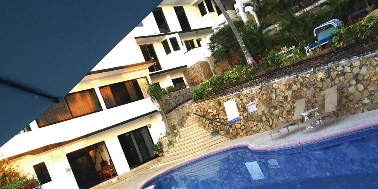 Villa Guitarron Gran Terraza Vista Espectacular 6 Huespedes Piscina Gigante 阿卡普尔科 外观 照片