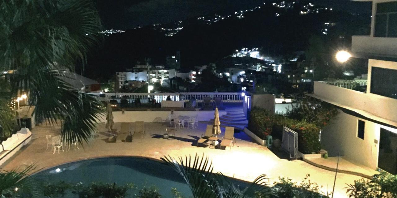 Villa Guitarron Gran Terraza Vista Espectacular 6 Huespedes Piscina Gigante 阿卡普尔科 外观 照片