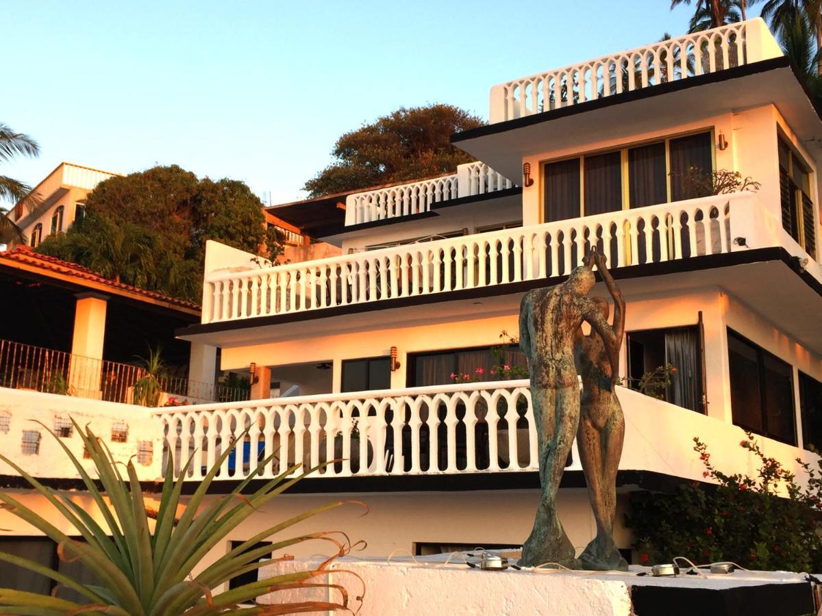 Villa Guitarron Gran Terraza Vista Espectacular 6 Huespedes Piscina Gigante 阿卡普尔科 外观 照片
