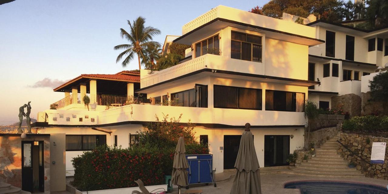 Villa Guitarron Gran Terraza Vista Espectacular 6 Huespedes Piscina Gigante 阿卡普尔科 外观 照片