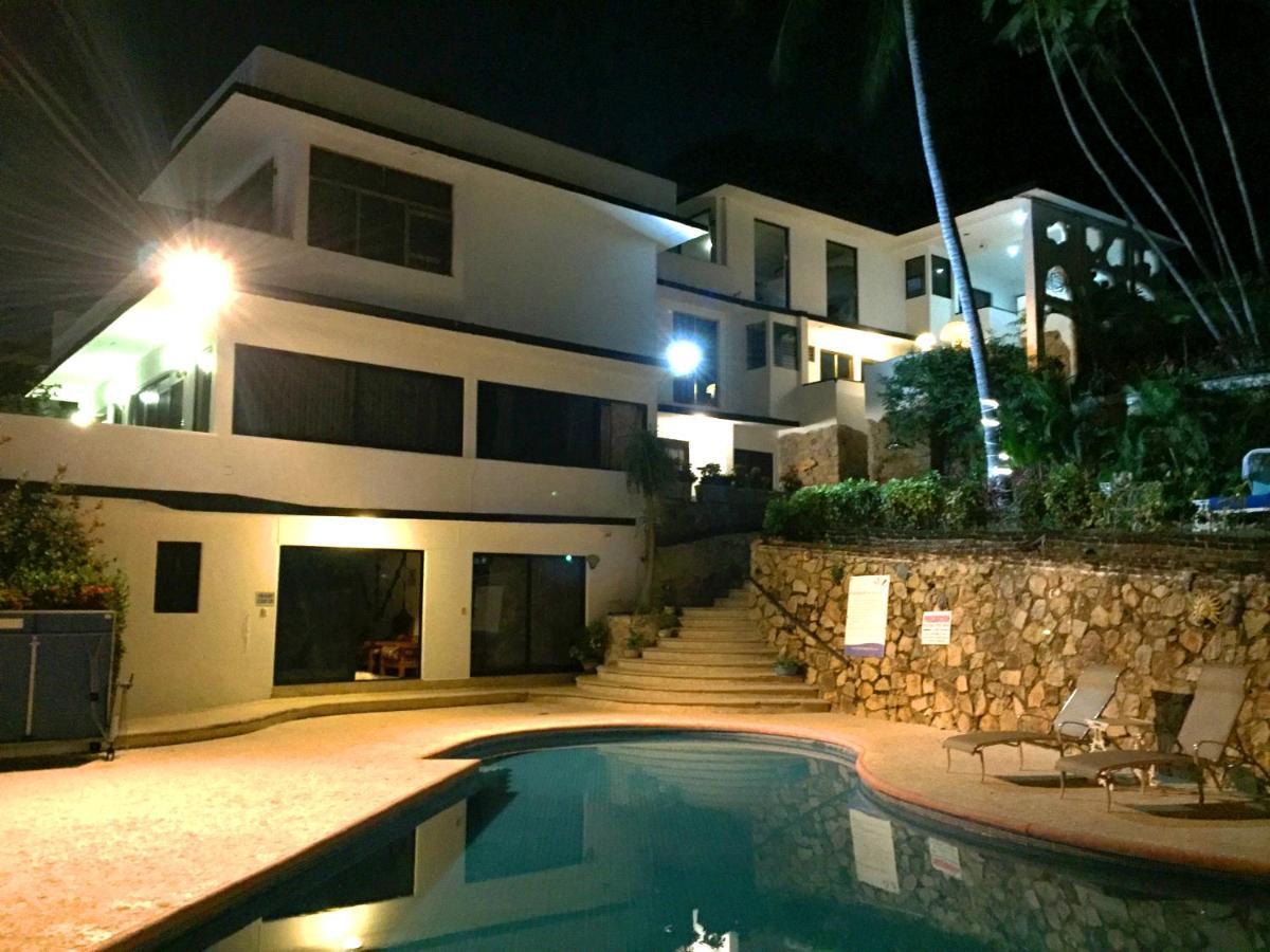 Villa Guitarron Gran Terraza Vista Espectacular 6 Huespedes Piscina Gigante 阿卡普尔科 外观 照片