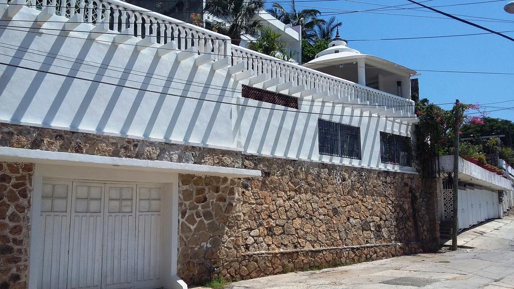 Villa Guitarron Gran Terraza Vista Espectacular 6 Huespedes Piscina Gigante 阿卡普尔科 客房 照片