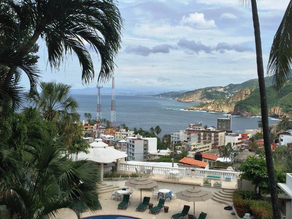 Villa Guitarron Gran Terraza Vista Espectacular 6 Huespedes Piscina Gigante 阿卡普尔科 外观 照片