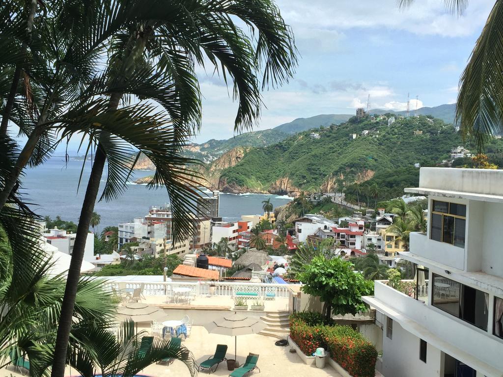 Villa Guitarron Gran Terraza Vista Espectacular 6 Huespedes Piscina Gigante 阿卡普尔科 外观 照片