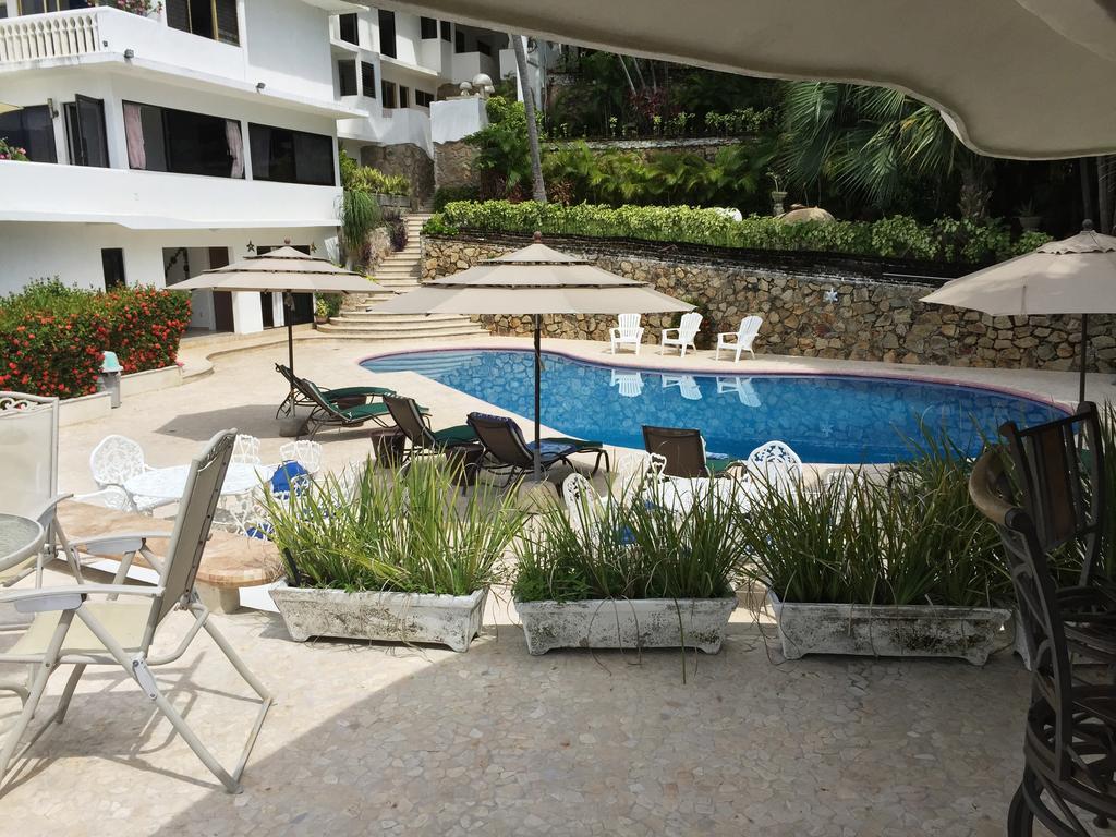 Villa Guitarron Gran Terraza Vista Espectacular 6 Huespedes Piscina Gigante 阿卡普尔科 外观 照片