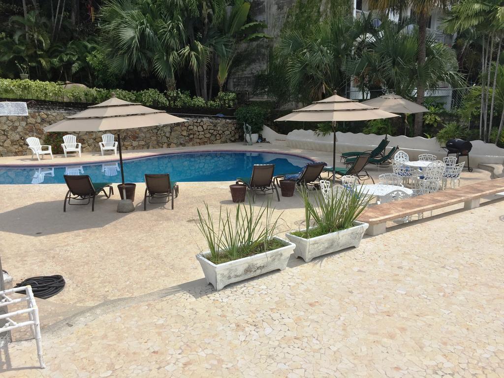 Villa Guitarron Gran Terraza Vista Espectacular 6 Huespedes Piscina Gigante 阿卡普尔科 外观 照片
